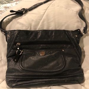 Stone Mountain dark grey purse